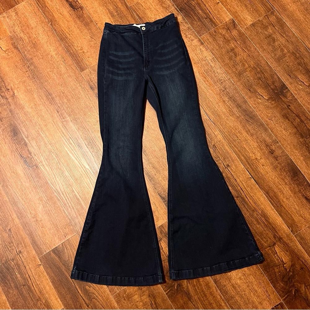 Kancan High Rise Flare Jeans